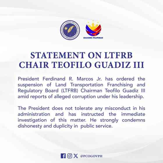 Former LTO chief faces raps amid corruption allegations image