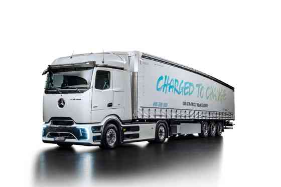 Mercedes-Benz eActros 600 EV truck can go the distance image