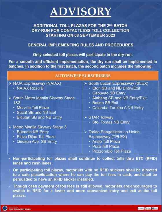 NLEX Balintawak is RFID only starting October 15 image