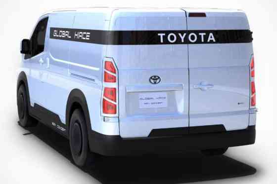 Toyota reveals electric HiAce concept ahead of Japan Mobility Show image
