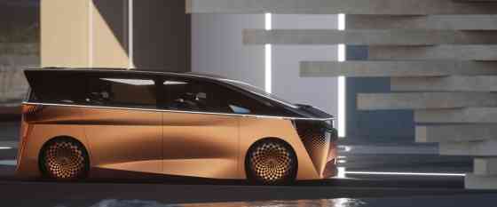 Nissan Hyper Tourer Concept is a sleek, self-driving luxury minivan image