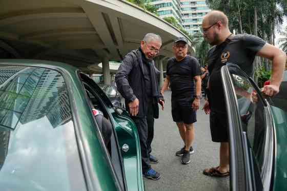 Breakfast with the mind behind my RX-7 image