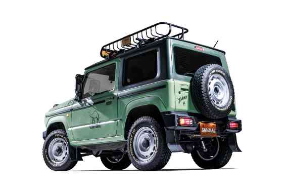 Customized Suzuki Jimny is ready for the African Safari image