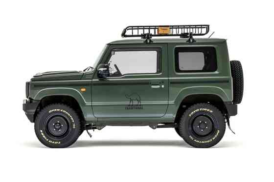 Customized Suzuki Jimny is ready for the African Safari image