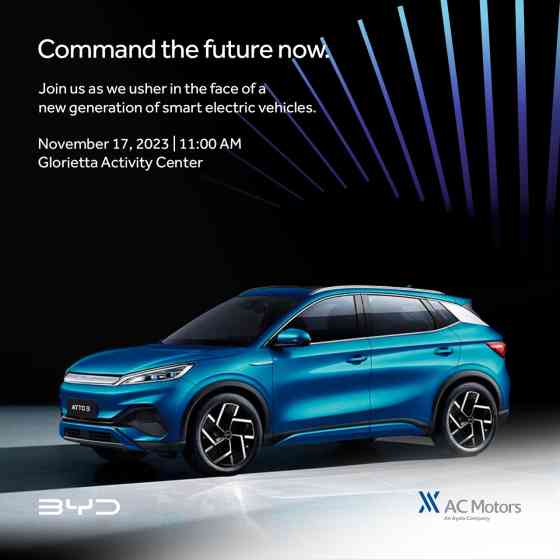 All-new BYD Atto 3 launches in PH this Nov 17, 2023 image