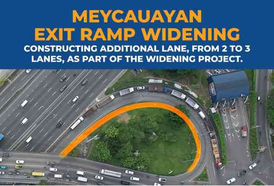NLEX begins work on new NB exit after Meycauayan image