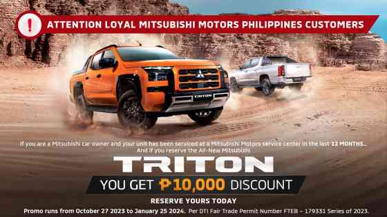 Mitsubishi Triton promo image