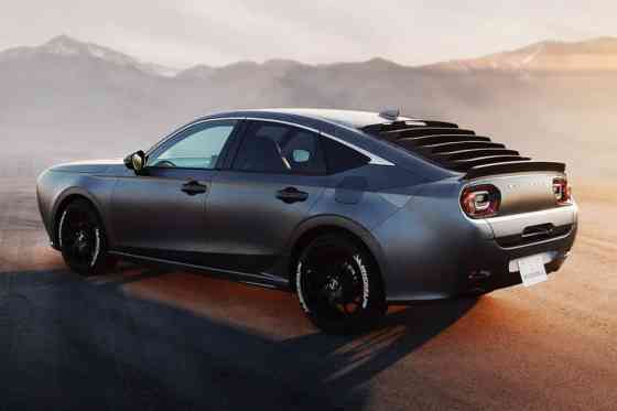 Mitsuoka turns Civic into a Dodge Challenger look-alike image