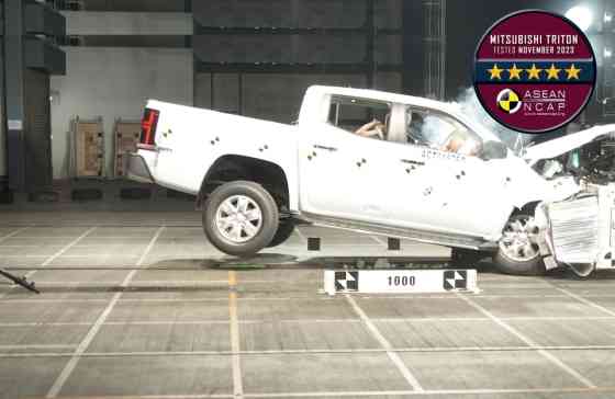 Five Star Rated: 2024 Mitsubishi Triton scores big in ASEAN NCAP image
