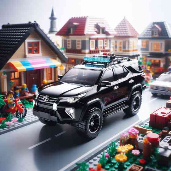 LEGO-fied: Online site reimagines your car in plastic bricks image