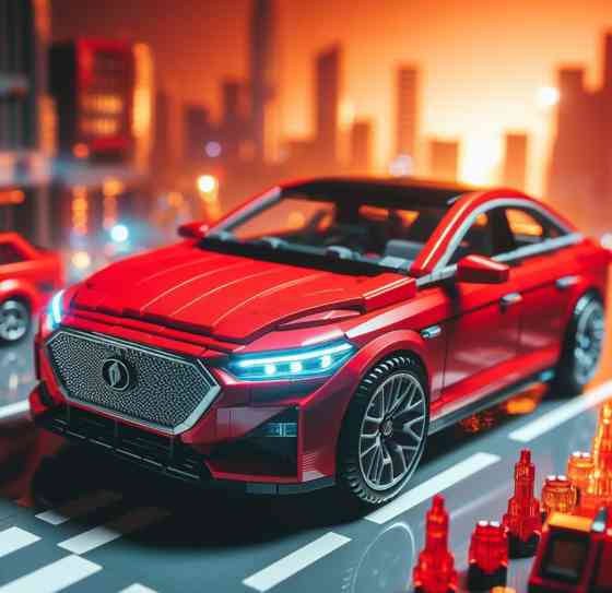 LEGO-fied: Online site reimagines your car in plastic bricks image