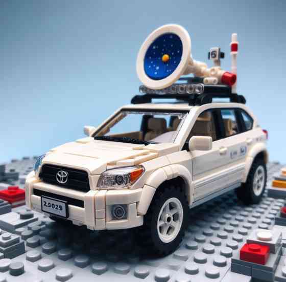 LEGO-fied: Online site reimagines your car in plastic bricks image