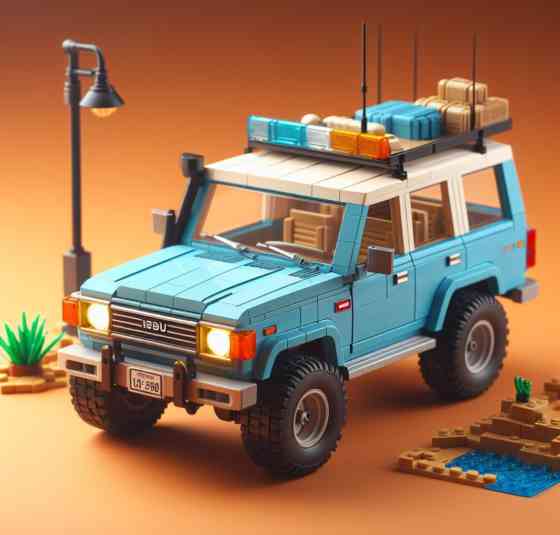 LEGO-fied: Online site reimagines your car in plastic bricks image