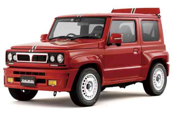Japanese tuner turns Suzuki Jimny into 80s rally cars Japanese tuner turns Suzuki Jimny into 80s rally cars image