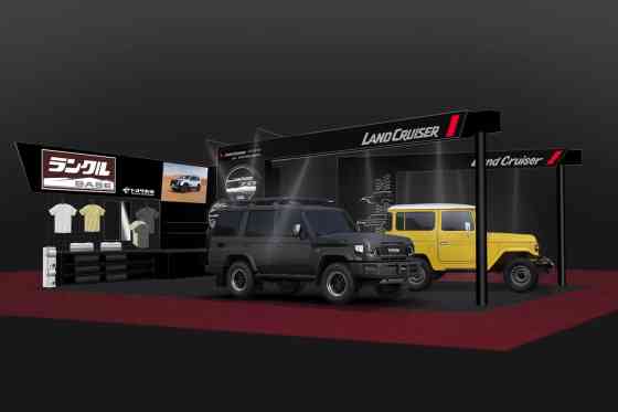 Blacked-out custom Toyota Land Cruiser 70 is ready for action image