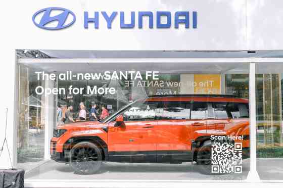 2024 Hyundai Santa Fe on display in BGC until January 12 image