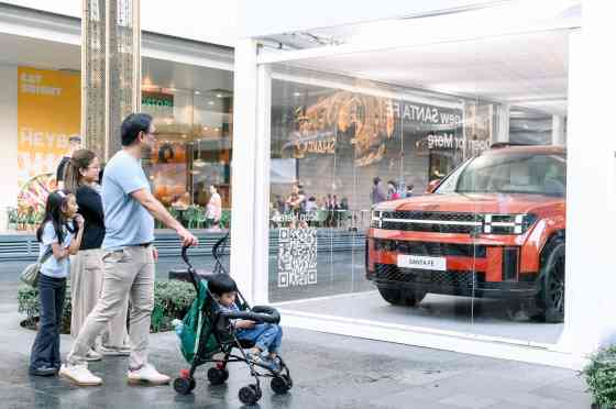 2024 Hyundai Santa Fe on display in BGC until January 12 image