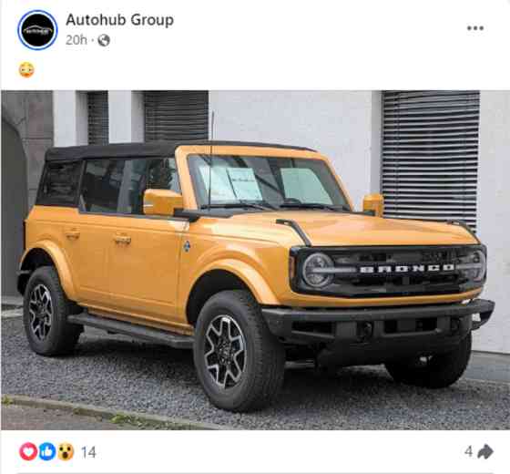 AutoHub hints Ford Bronco SUV coming soon to PH image