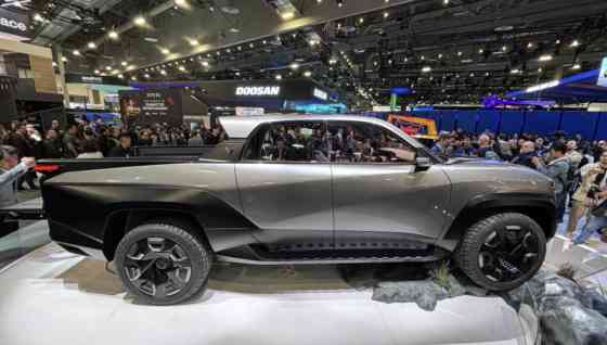 This is the Vinfast VF Wild pickup truck concept image