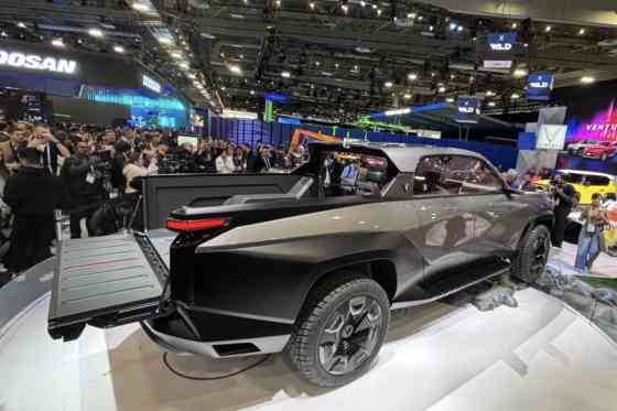 This is the Vinfast VF Wild pickup truck concept image