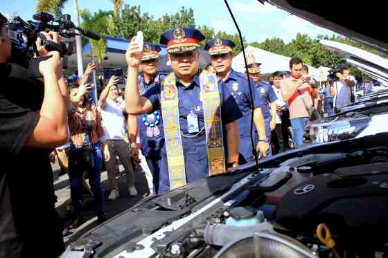 PNP acquires 143 new patrol vehicles, 16 motorcycles image