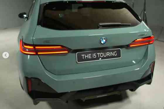 LEAKED: Here's the BMW i5 Touring EV in all its glory image