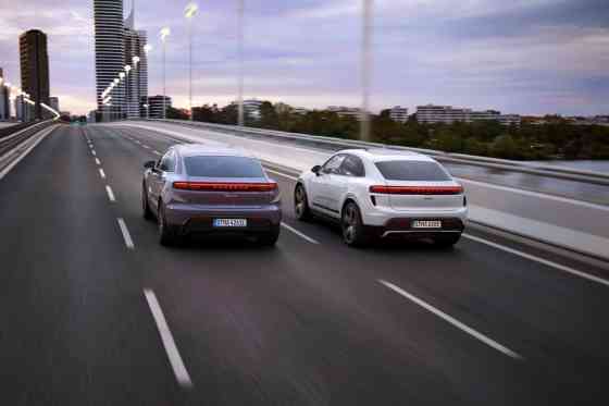 Porsche launches fast-charging 2024 Macan EV image