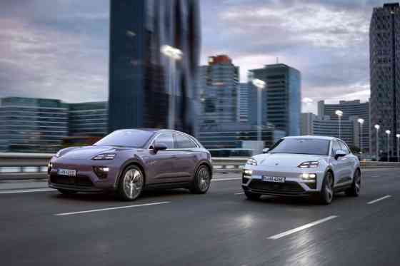 Porsche launches fast-charging 2024 Macan EV image