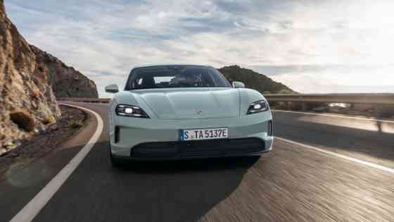 Porsche updates 2024 Taycan with longer range, more power image