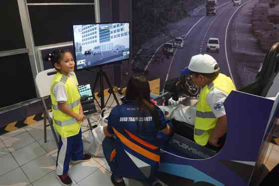 NLEX strengthens road safety advocacy with educational park image