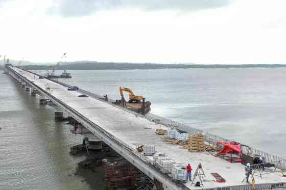 Work on Panguil Bay Bridge nearly done at 89% image