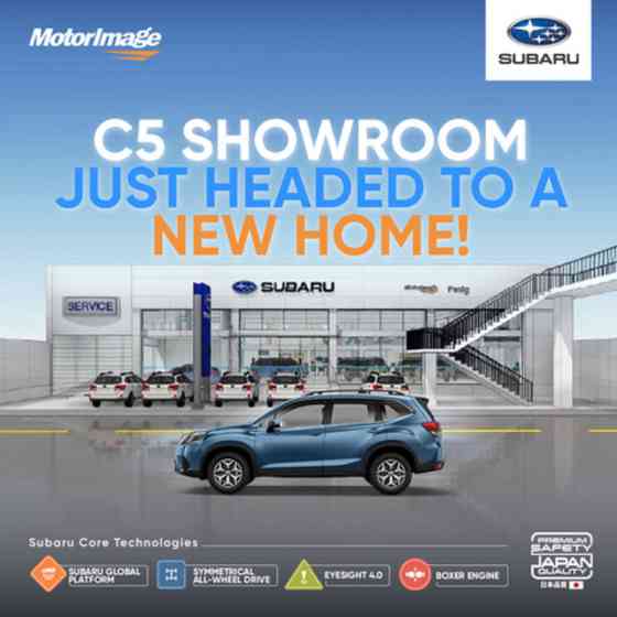 Subaru C5 Pasig dealership moving to new location image