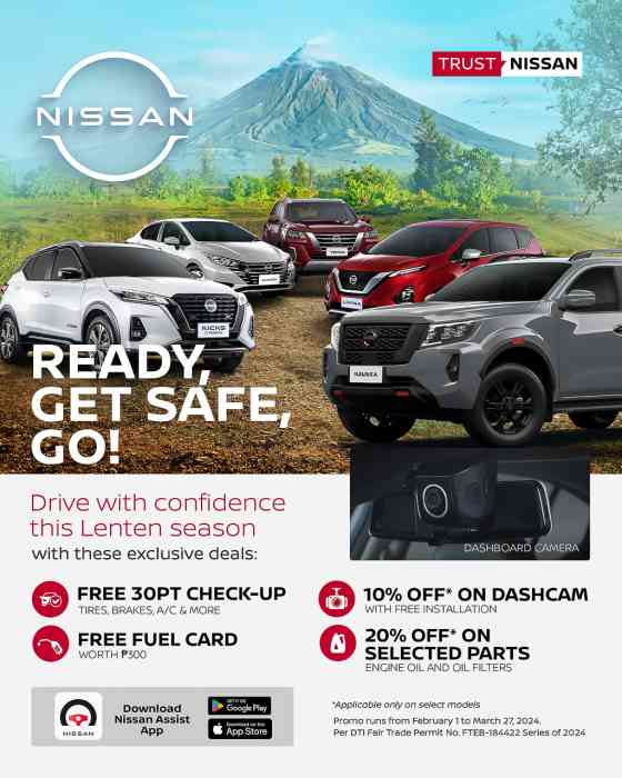 Nissan PH wants customers to have peace of mind this Lent image
