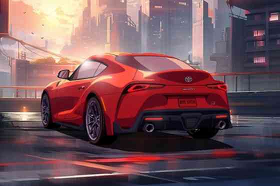 Toyota makes its own Initial D inspired anime with 'GRIP' image