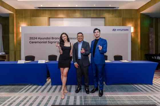 Hyundai PH signs four big names in showbiz as brand ambassadors Hyundai PH signs four big names in showbiz as brand ambassadors image