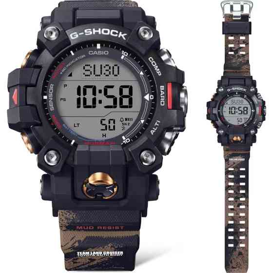 Check out this Toyota LC300 Dakar-inspired G-Shock image