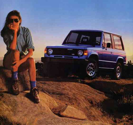 Did you know the box-type Mitsubishi Pajero was rebadged as a Dodge? image