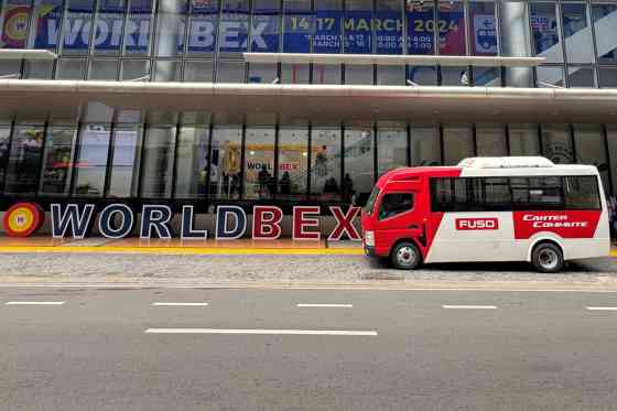 Fuso PH provides free shuttle service for Worldbex 2024 visitors image