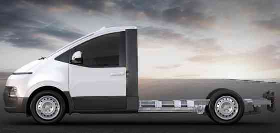 Hyundai ST-1 is a commercial EV with Staria face image