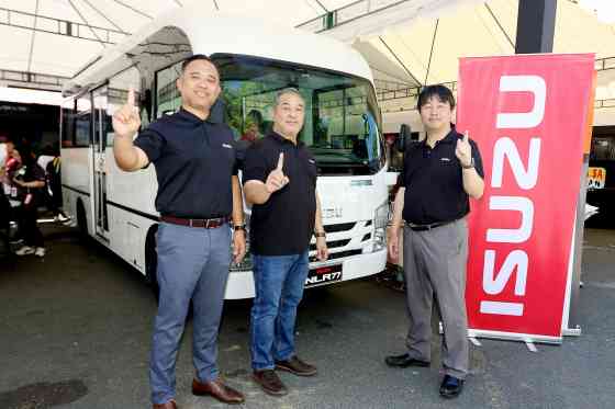 Check out the Isuzu NLR77 Class 2 PUV at 2024 LTO Motor Show image