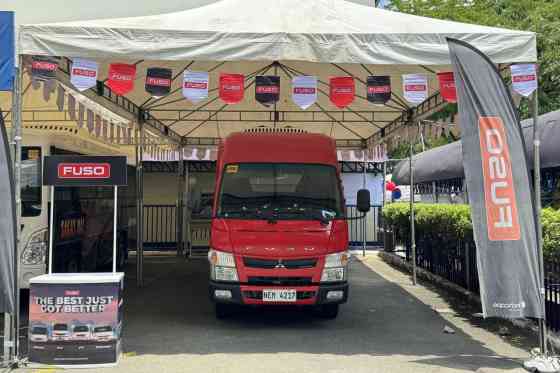 See the Fuso Canter Modern PUV Class 2 at 2024 LTO Motor Show image