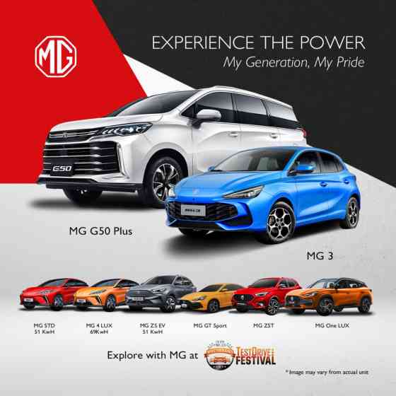 MG Philippines bringing MG3, G50 Plus to Test Drive Festival image