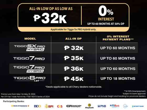 Chery Auto Ph Rolls Out Exciting Buyers&rsquo; Bonus for May 2024 image