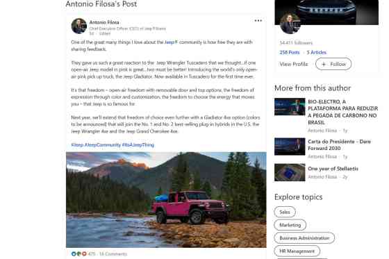 Is Jeep PH bringing back the Gladiator with a 2.0L turbo plug-in hybrid? image