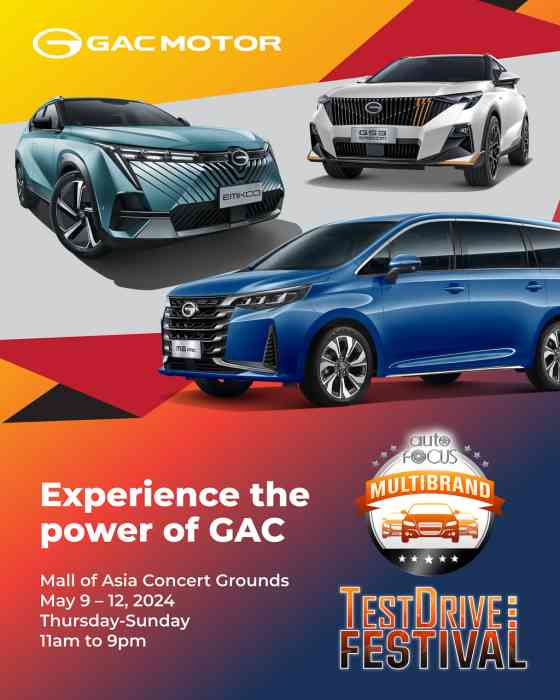 Try out your dream GAC at Auto Focus Summer Test Drive Festival image
