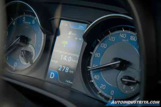 We drove 70 km in the Suzuki XL7 Hybrid and only used 1.47L of fuel image