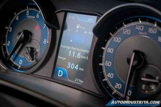 We drove 70 km in the Suzuki XL7 Hybrid and only used 1.47L of fuel image