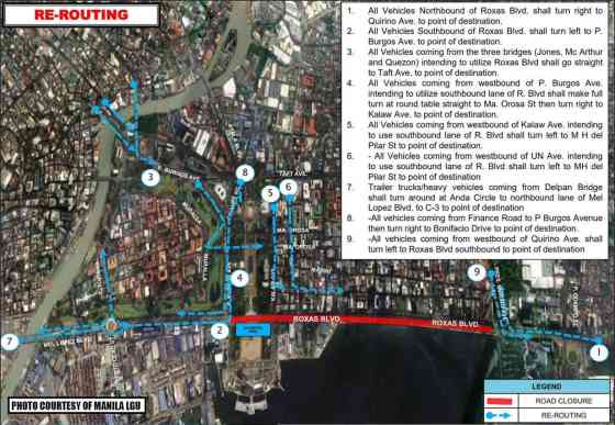 MMDA confirms Roxas BLVD closure every Sunday image