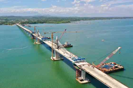 DPWH rushing to complete remaining sections of of Panguil Bay Bridge image
