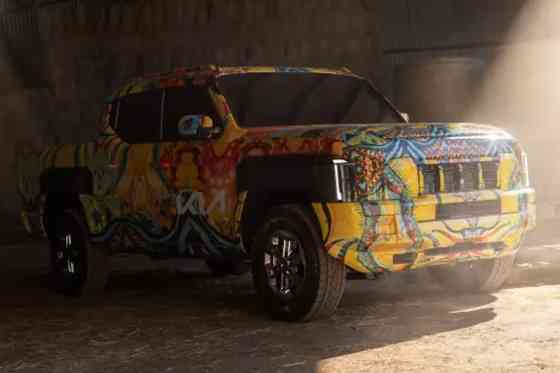This is your first look at 2025 Kia Tasman pickup truck image